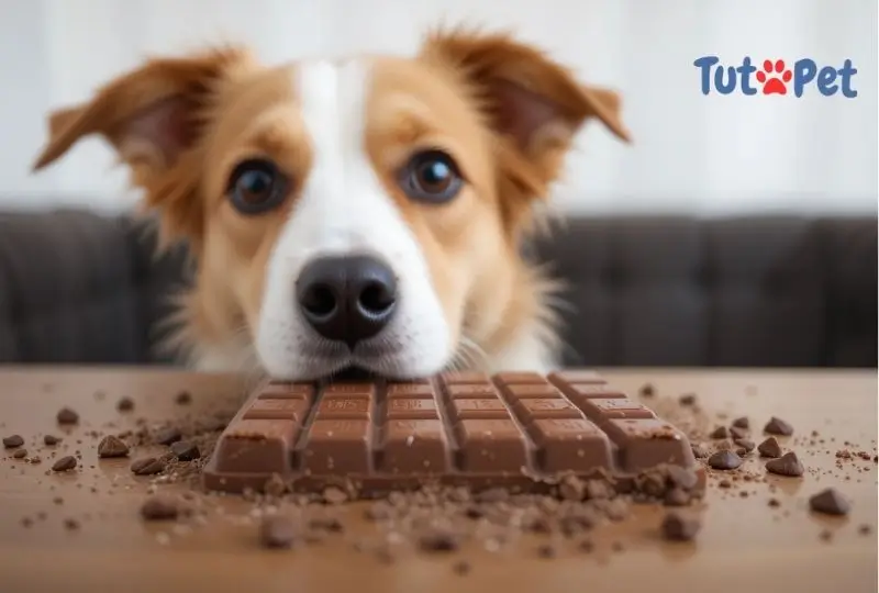 Cachorro pode comer chocolate