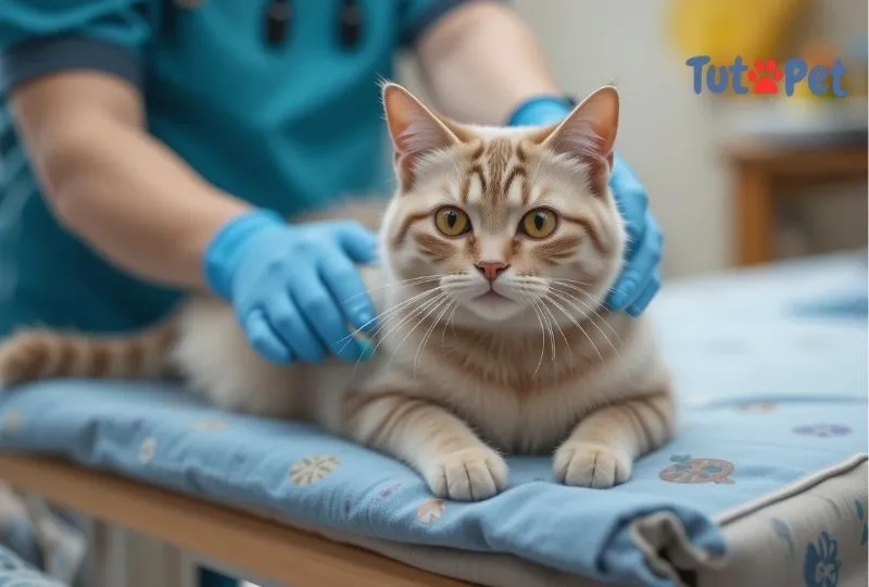 Fisioterapia para gatos idosos